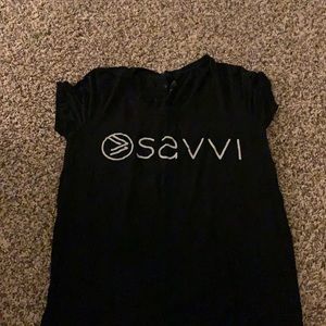 Black SAVVI tshirt short sleeve
